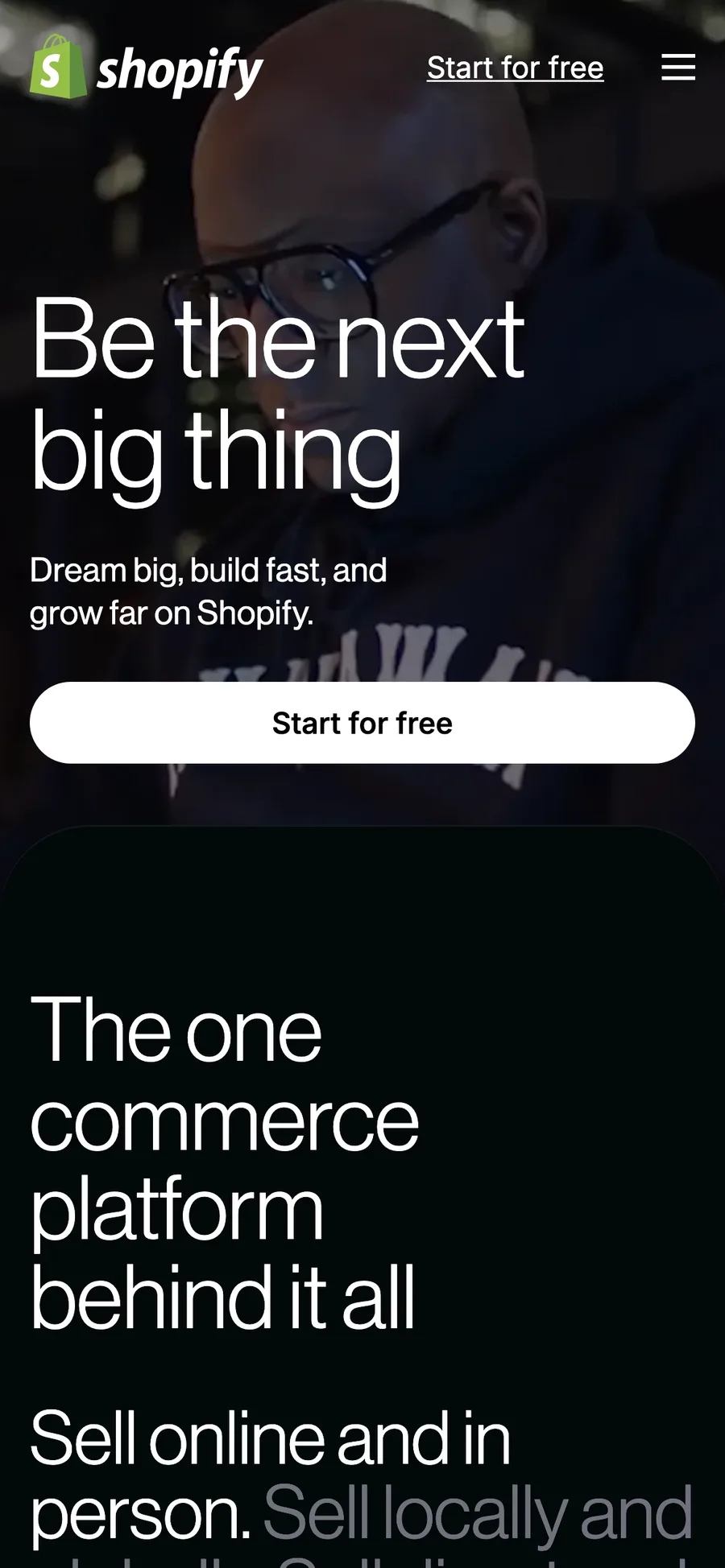 Shopify website preview
