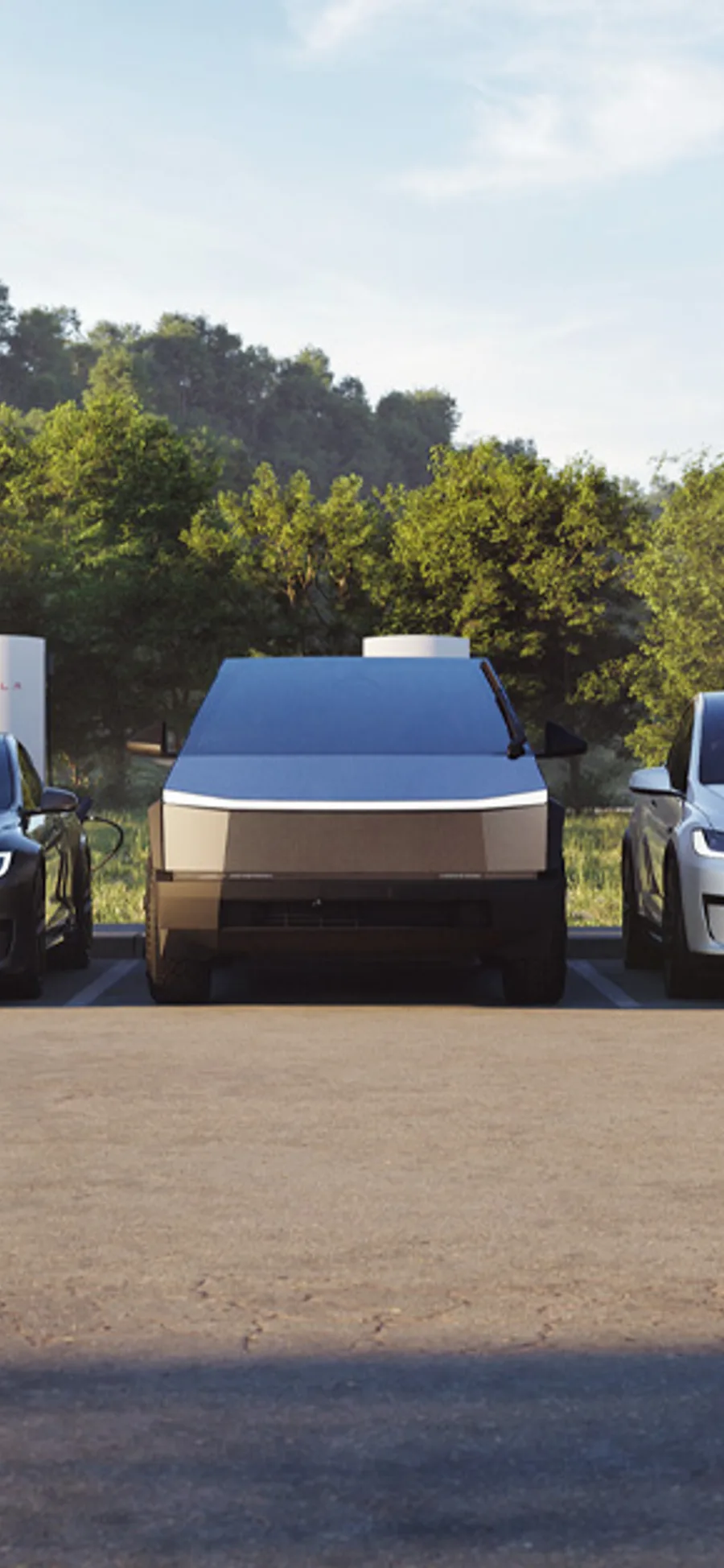 Tesla website preview